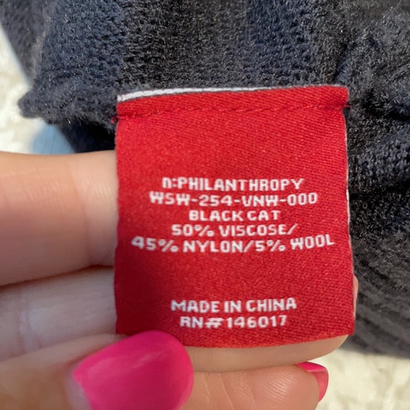 Zips in the back sweater by Philanthropy - Picture 5 of 9